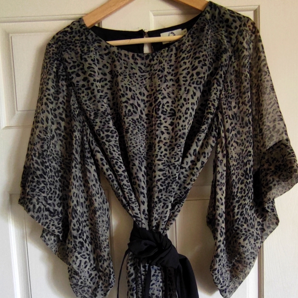 Animal/Jaguar Print Elegant Dress